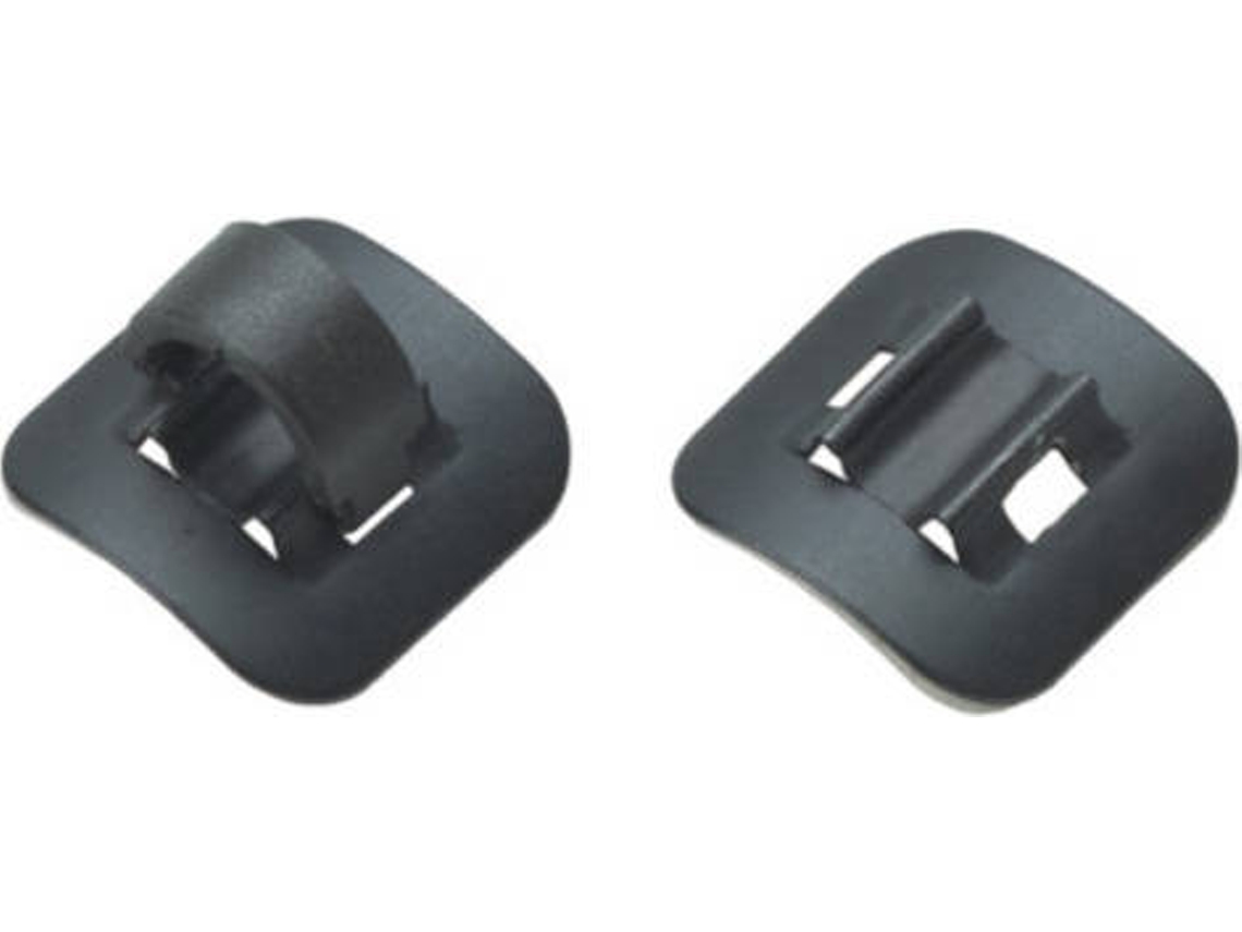 Ligas para Cabo JAGWIRE WORKSHOP Alloy Stick-On Cable GuiDe-Black 50Pcs (Preto - TU)