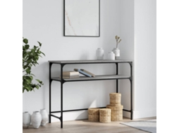 Vidaxl Mesa Consola 100x35,5x75cm Derivados De Madeira Cinzento Sonoma