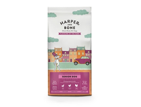 Ração para Cão HARPER & BONE Dog Adult Senior & Light Flavours Of The Farm (12 kg)