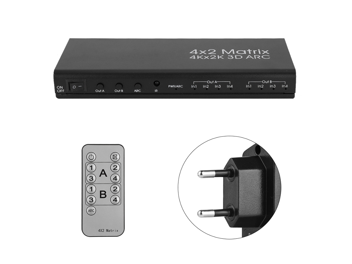 Extensor De Sinal Wi Fi Transmissor Sem Fio Digital H.264 50m