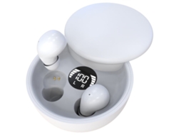 Auriculares Sem Fios Bluetooth Microfone Para Chamadas Controlo Tátil Estojo De Carregamento Ipx5 Lurelia