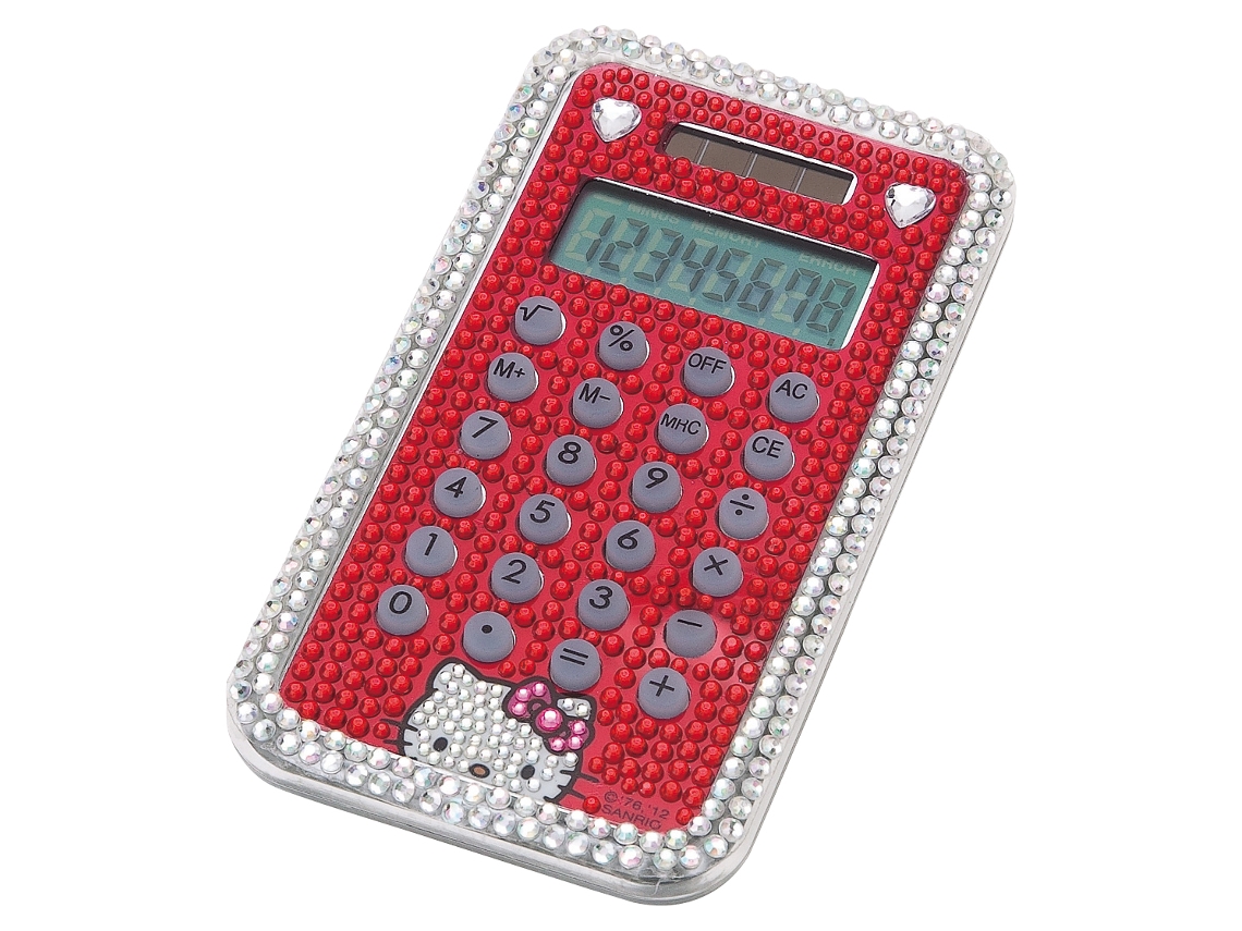 Calculadora Hello Kitty Bling