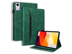 Capa de couro antichoque Webake Splicing para tablet
