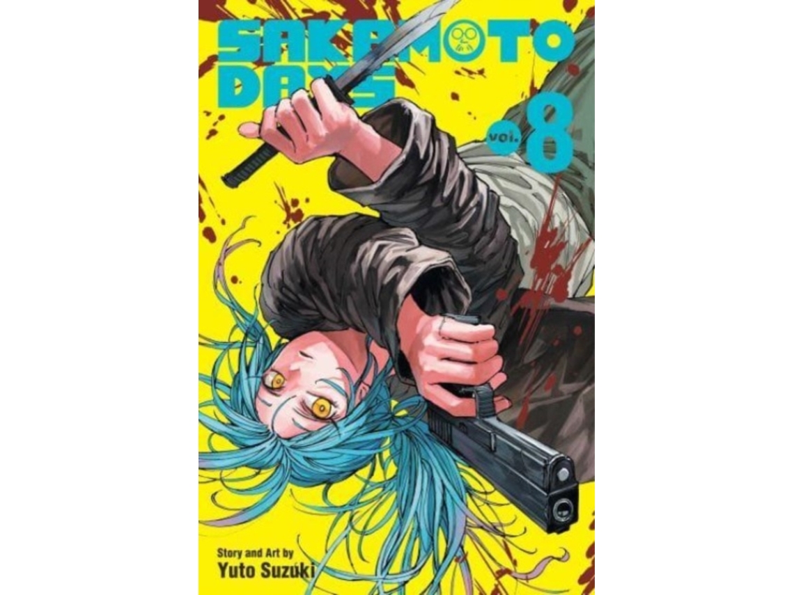 Livro Sakamoto Days, Vol. 8 de Yuto Suzuki (Inglês)