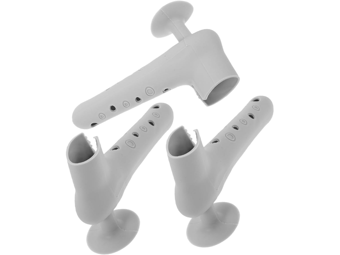 Valiclud Conjunto De 3-protetores Maçaneta Silicone Com Ventosa, Anticolisão E Antiestáticos
