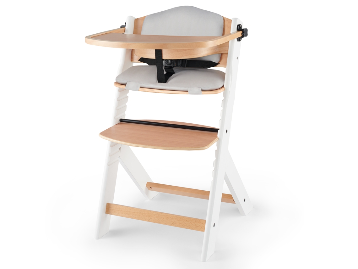 Cadeira de Refeição com Almofada KINDERKRAFT Enock Natural White