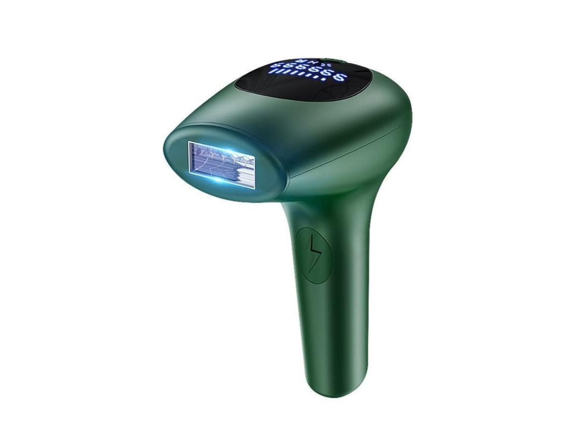 Depilação Permanente Ipl 900.000 Pulsos de Luz Indolores para Homens e Mulheres Verde AUJEZON