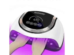 Lâmpada de Unhas Led Uv 360w 57 4 Temporizadores Secador com Função Memória Detecção Movimento Rem Ovível para Todas as Luze GOKOCO