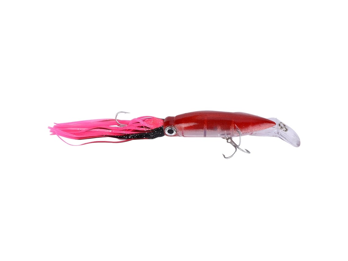 Isca Artificial Lula 13.5cm Minnow Vermelha