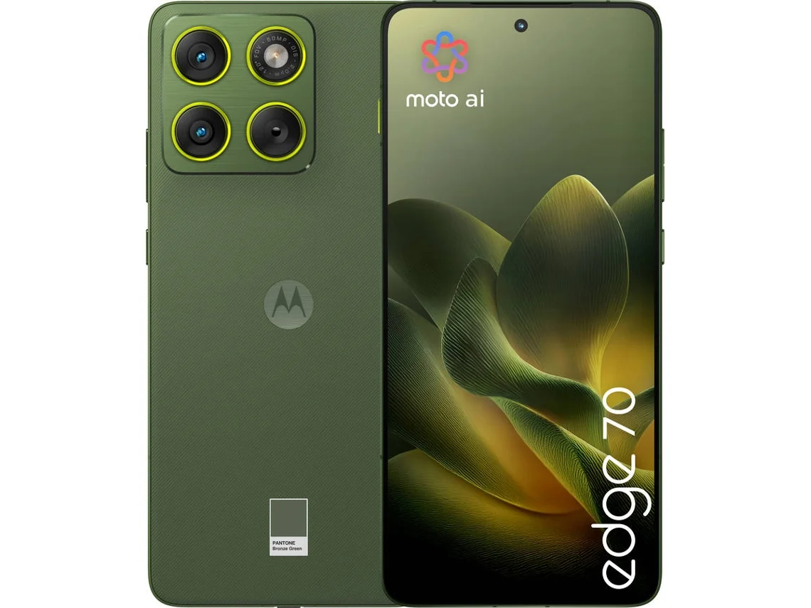 Smartphone MOTOROLA Edge 70 (6.67'' - 12 GB - 512 GB - Verde)
