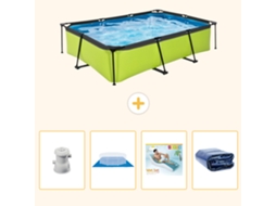 Exit-toys Piscina Exit Retangular - 300x200x65 Cm - 5-peças S345