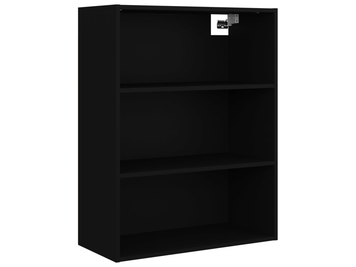 Hanging Wall Cabinet, Hanging Wall Cabinets Vidaxl Preto Madeira Processada (n/a)