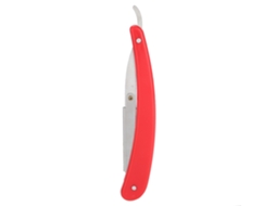 Porta Navaja Clásico Plegable Barbbero Rojo
