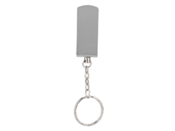 Disco Usb De 16g Com Pulseira De Chave, Cores Prata E Azul Opcional Luz Dourada