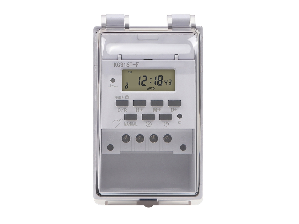 Interruptor de Parede Programável à Prova D'água 220v BRILVIBERA