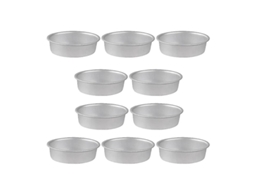 Conjunto De 10 Formas Para Pão E Bolos, Em Liga De Alumínio, Para Forno, Confeitaria E Preparo Doméstico
