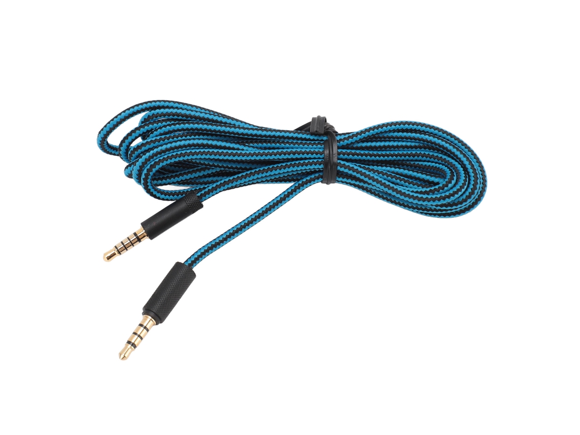 Cabo de Áudio 3.5mm para Headset Logitech G233 G433 Gpro Gpro X | S/MARCA