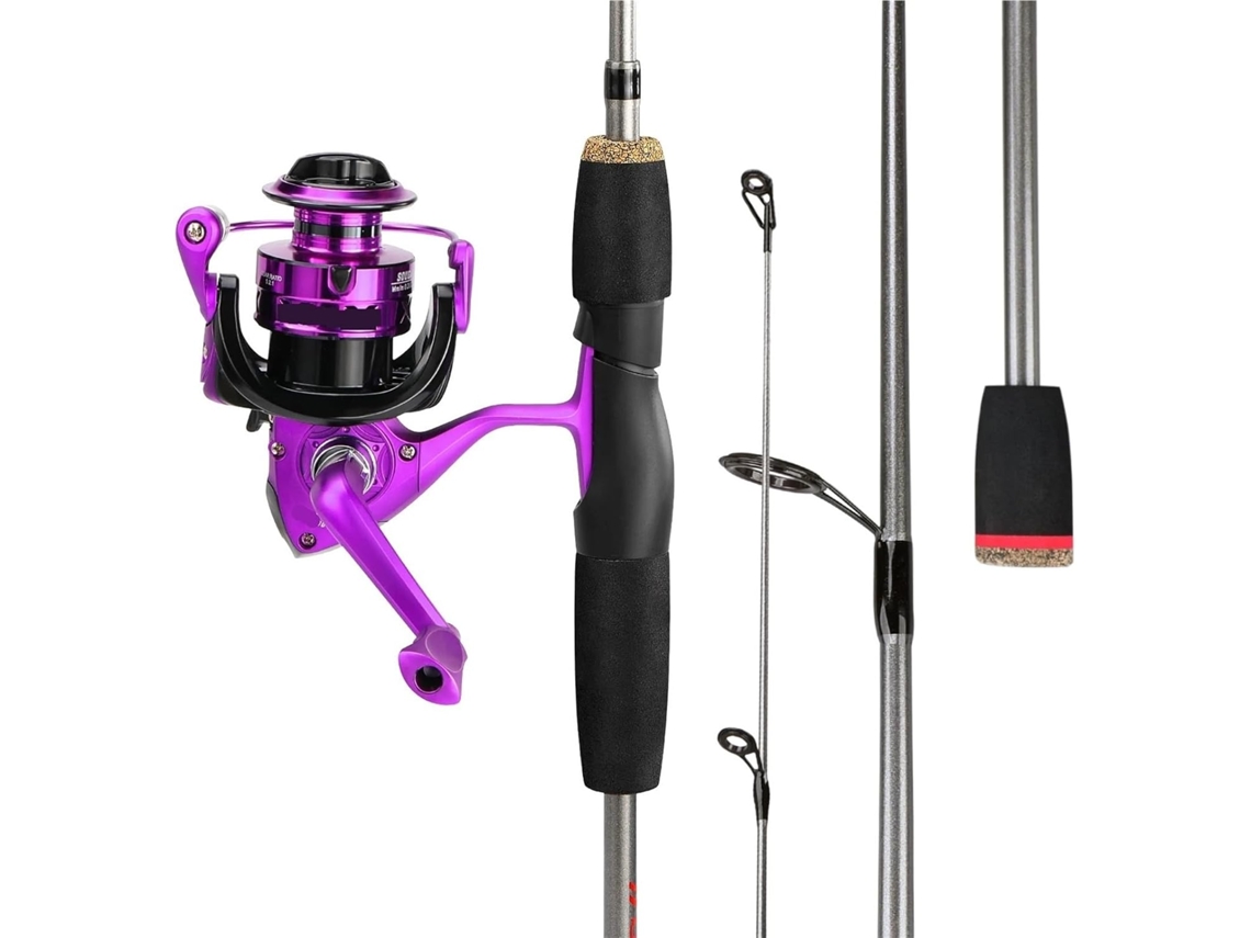 1,66 M Vara Pesca Ideal Iniciantes Experientes Telescópica