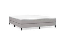 Box Spring Bed Frame, Box Spring Bed Frames Vidaxl Cinzeto Tecido (160 X 200 Cm)