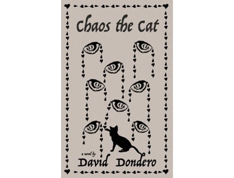 Livro Chaos the Cat de David Dondero (Inglês)