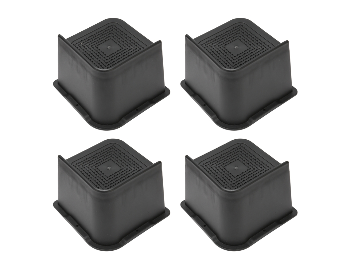4pcs Elevadores de Móveis Abs L Shape | S/MARCA