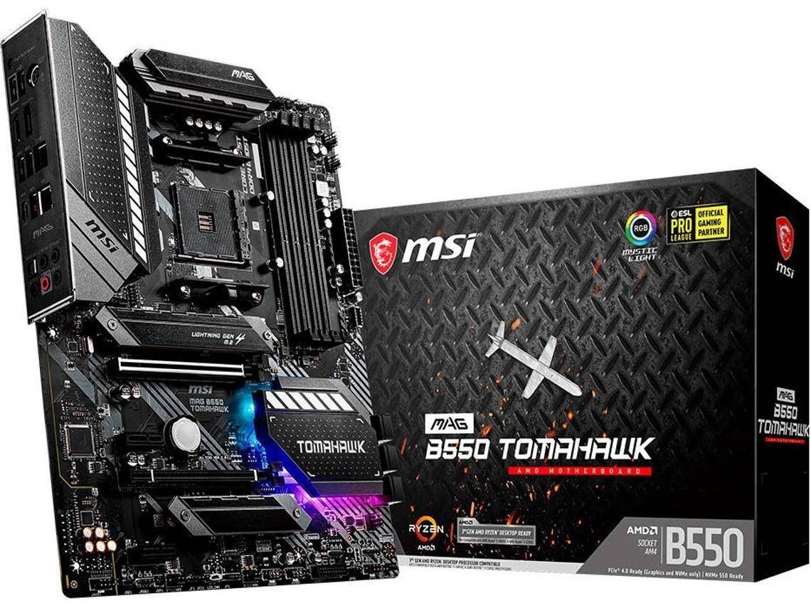 Motherboard MSI MAG B550 Tomahawk (Outlet Grade A - Socket AM4 - AMD B550 - ATX)