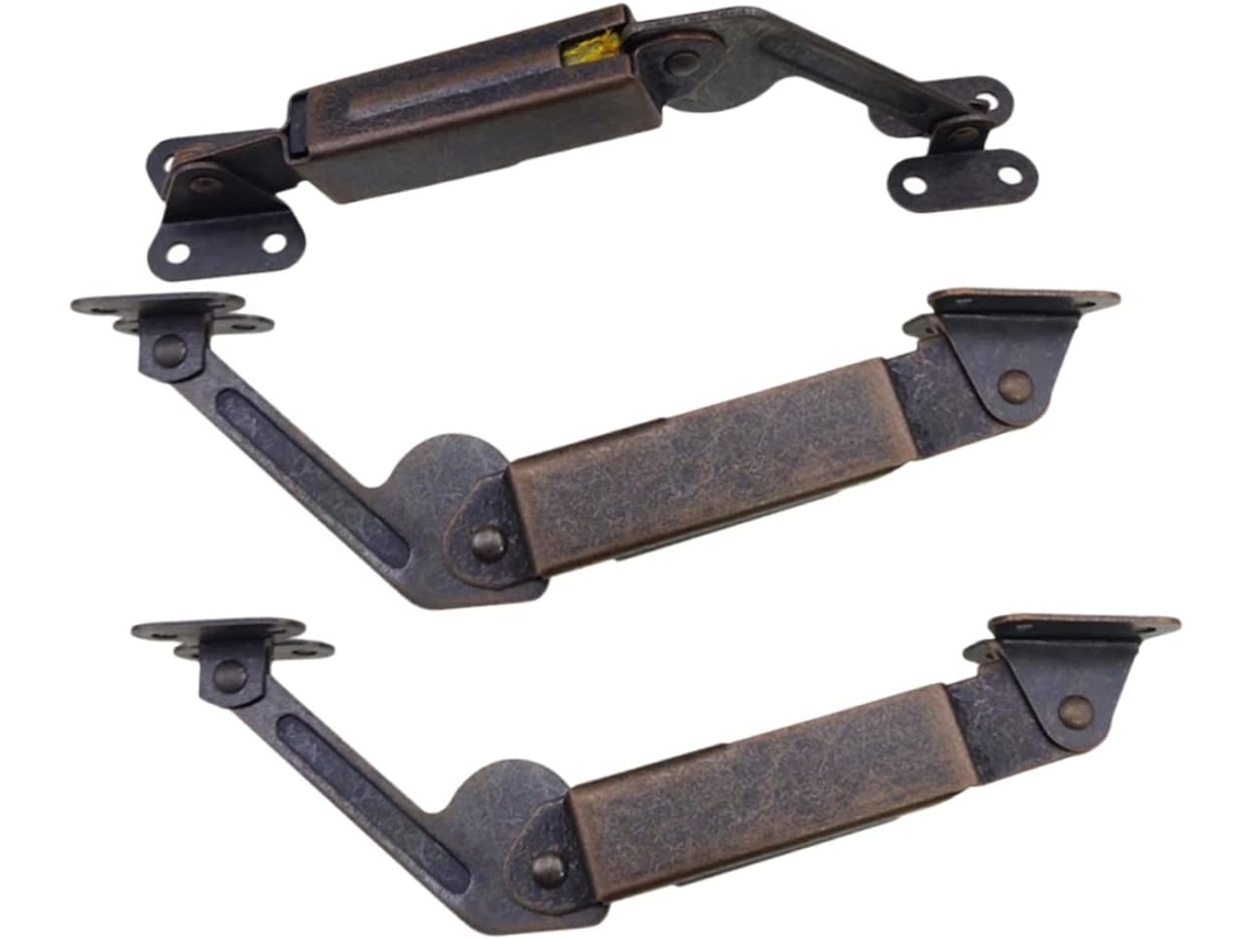 Conjunto De 3 Dobradiças Metal Para Portas, Resistentes E Com Alta