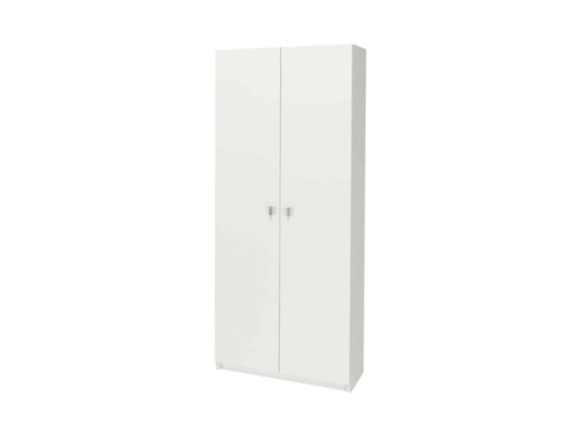 Armario multiusos 2p. 180x75cm k8004b blanco