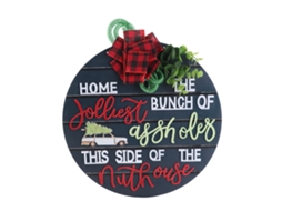 Guirlanda De Natal Laxiscreed Para Exterior, Decorações Festivas Ao Ar Livre De 30cm