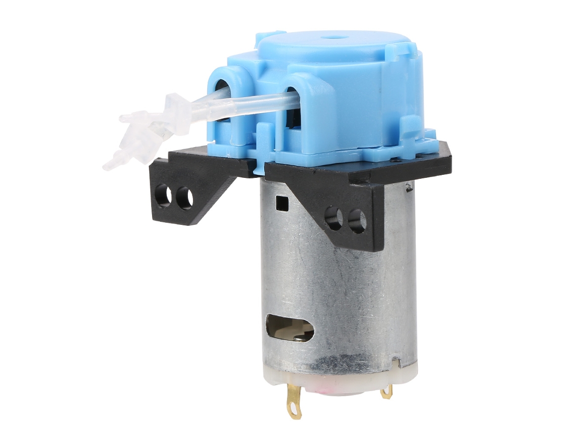Bomba De Dosagem Peristáltica Diy Para Aquário Laboratório Análise Química Azul 24v 1*3