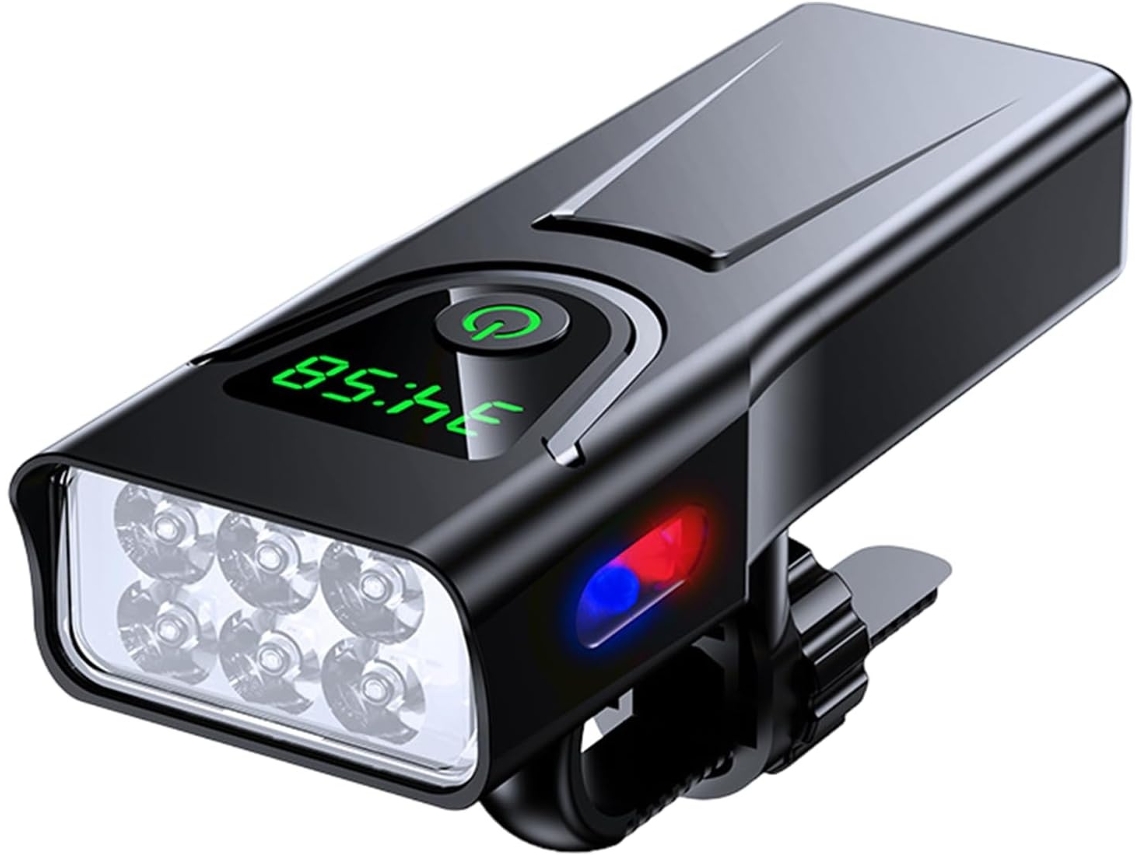Lurelia Luz Bicicleta Para Ciclismo Led, Usb Impermeável E Recarregável