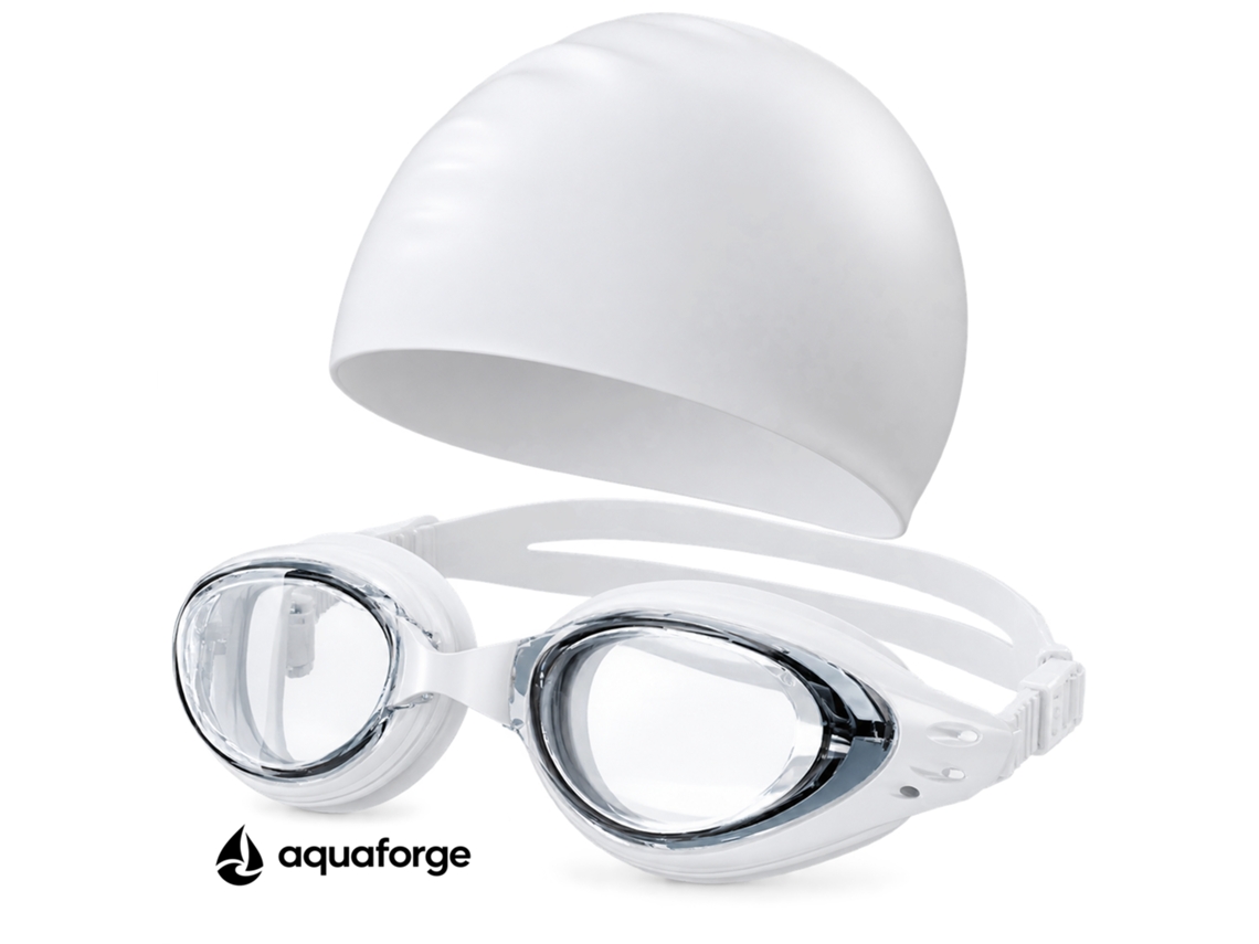 Conjunto De Natação Com Óculos Touca Anti-embaciamento Proteção Uv