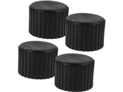 Vicasky Conjunto De 4-protetores Borracha Antiderrapantes Para Pés Aparelhos Ginástica E Equipamentos Fitness Protegem