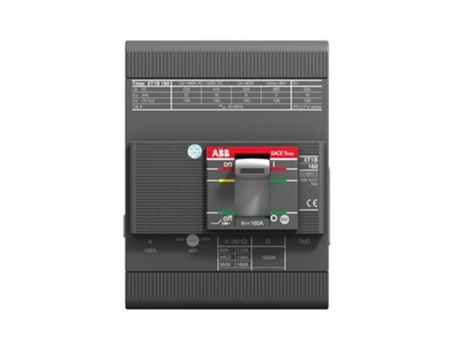Diferencial de Caixa Moldada Xt1C 160 TMD 160-1600 4P F F Inn100% ABB