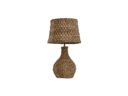Lâmpada de mesa HOME ESPRIT Natural 50 W 220 V 38 x 38 x 66 cm