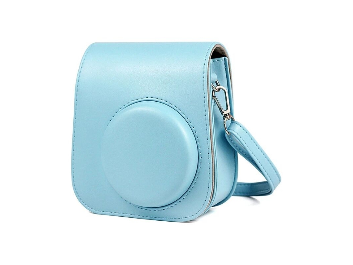 Lurelia Estojo Protetor Para Câmara Mini 11 Em Couro Pu, Bolsa De Silicone Macio Fujifilm Com Alça Ombro, 1 Unidade (azul, Consulte Apenas O Da Câm