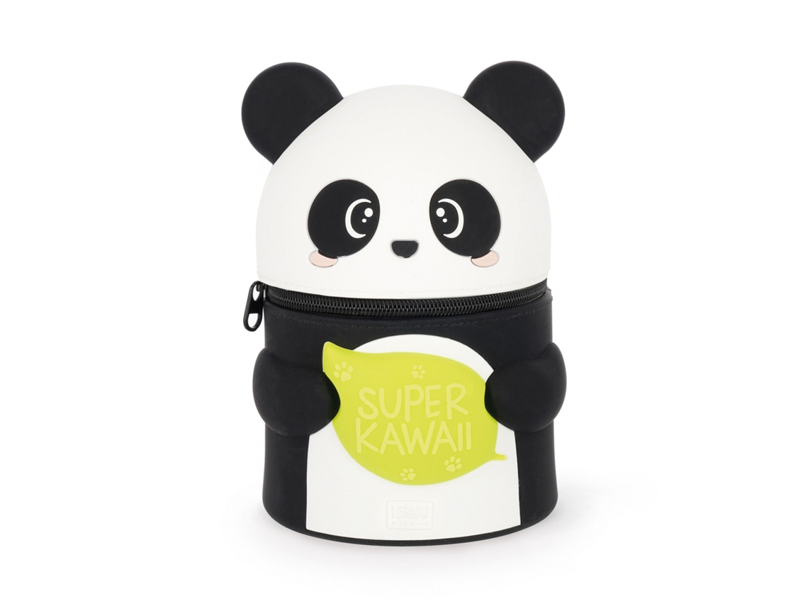 Estojo Silicone 2 em 1 LEGAMI Kawaii Panda