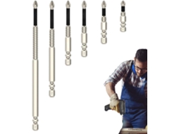 Conjunto De 6 Brocas Magnéticas Para Chave Fenda - Ferramentas