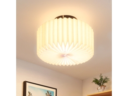 Luminária de teto vintage NETTLIFE para sala de estar com acabamento branco, estilo cozinha e design industrial G9