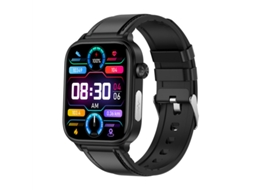 Relógio Inteligente Blue Et570 Com Ecrã Hd De 1,96inch,bluetooth Chamada,ecg,imc,gordura Corporal,monitorização Do Sono,à Prova De Água Ip68 Mdug