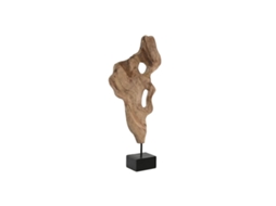 Figura Decorativa Home Esprit Preto Marrom Claro Moderno 26 X 8 X 56 Cm