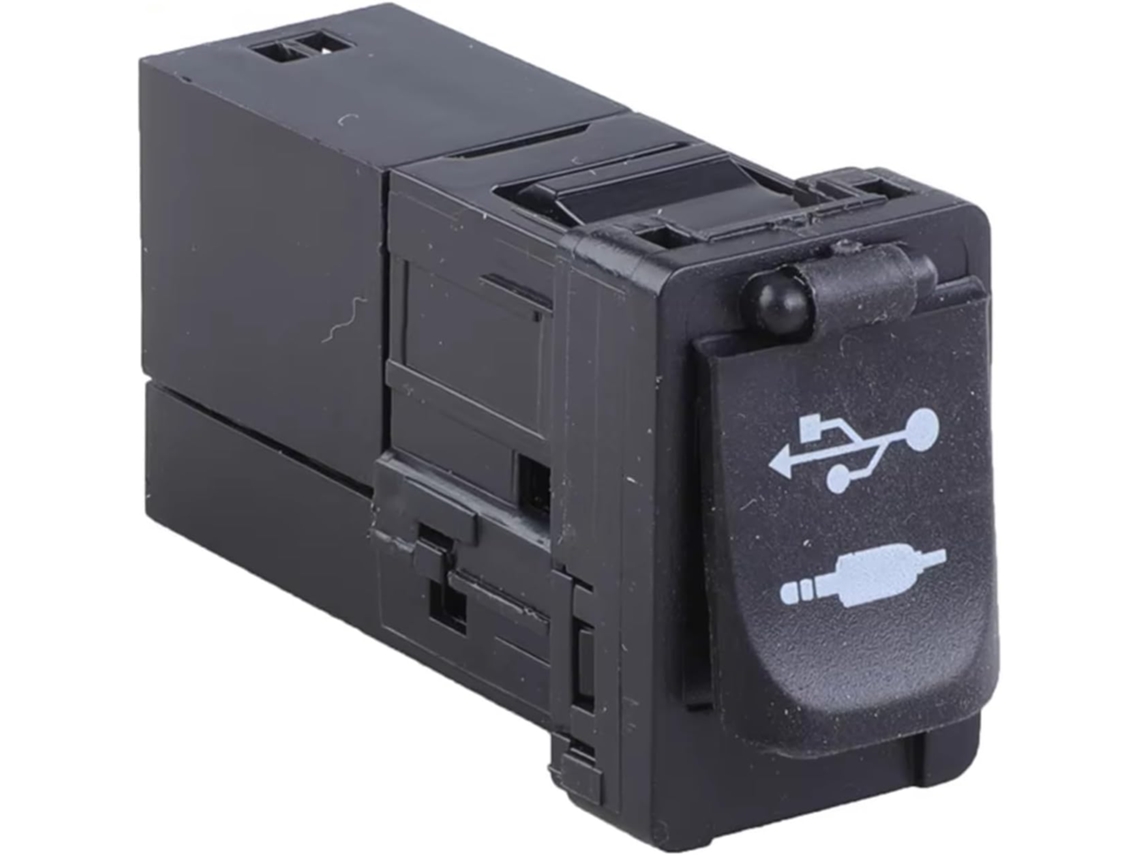 Adaptador De Porta Usb Aux Para Carregamento Carro Tacoma 2016-2017, Sienna 2015-2017, Rav4 2013-2017 86190-0r010