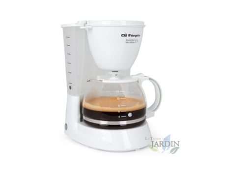 Máquina de Café Filtro ORBEGOZO 12 Chávenas de 1,3 L mantém o café quente 30 minutos