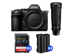 Z5 Ii + 180 600mm F/5.6 6.3 Vr + 2 Sandisk 256gb Extreme Pro Uhs ii Sdxc + 2 Nikon En el15c + Ebook “20 Dicas para Fotos Que Impressionam” NIKON