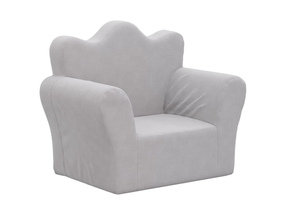 Kids' Sofa, Kids' Sofas Vidaxl Cinzeto Poliéster (n/a)