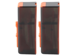 2pcs estojo de fio dental portátil recarregável com espelho | S/MARCA