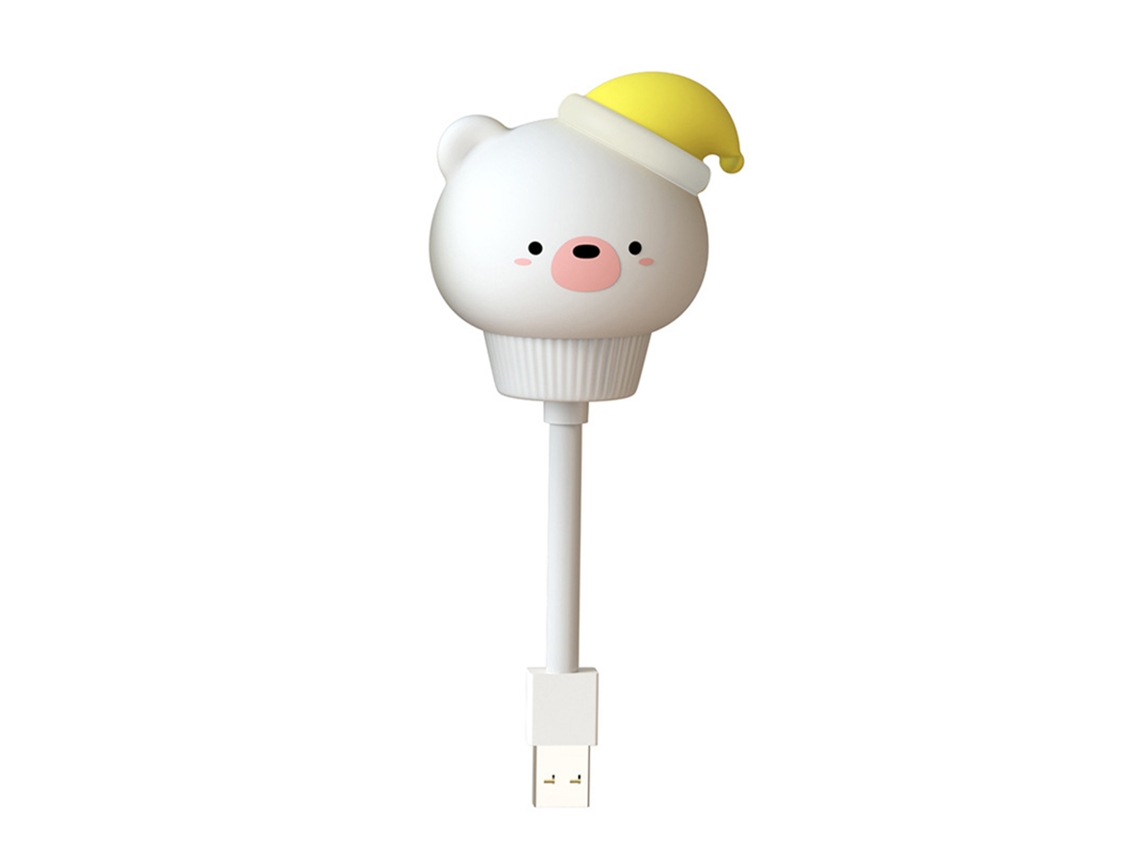 Rebe-lâmpada Led Usb Mini Flexível Para Noite, Alimentação De Bebê E Leitura Portátil