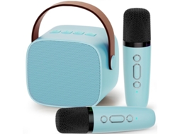 Mini Máquina De Karaokê Infantil Presente De Aniversário De Natal Ideal Para Meninas Meninos Adolescentes Adultos Microfone Sem Fio Par Yizhood