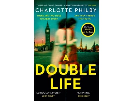 Livro a double life de charlotte philby (inglês)
