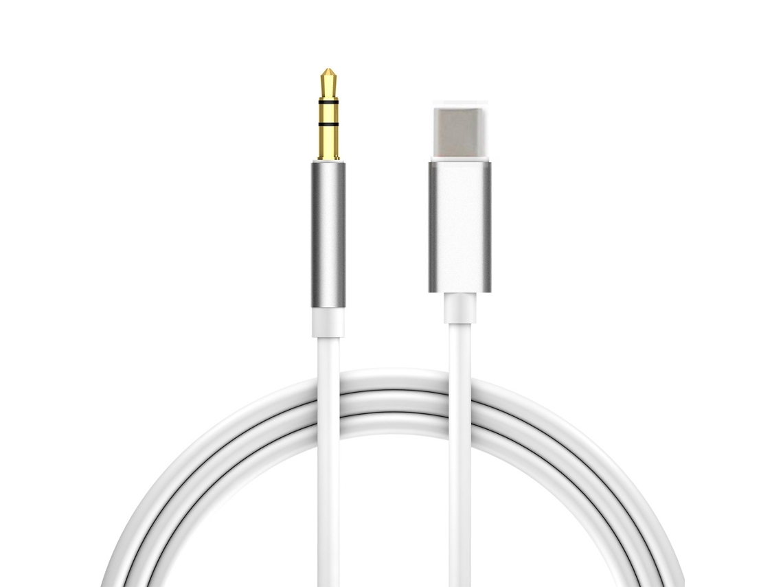 Cabos De Áudio Type-c Para 3.5mm Cabo Aux Para Carro Cabo Para Auscultadores Adaptador Digital Trançado